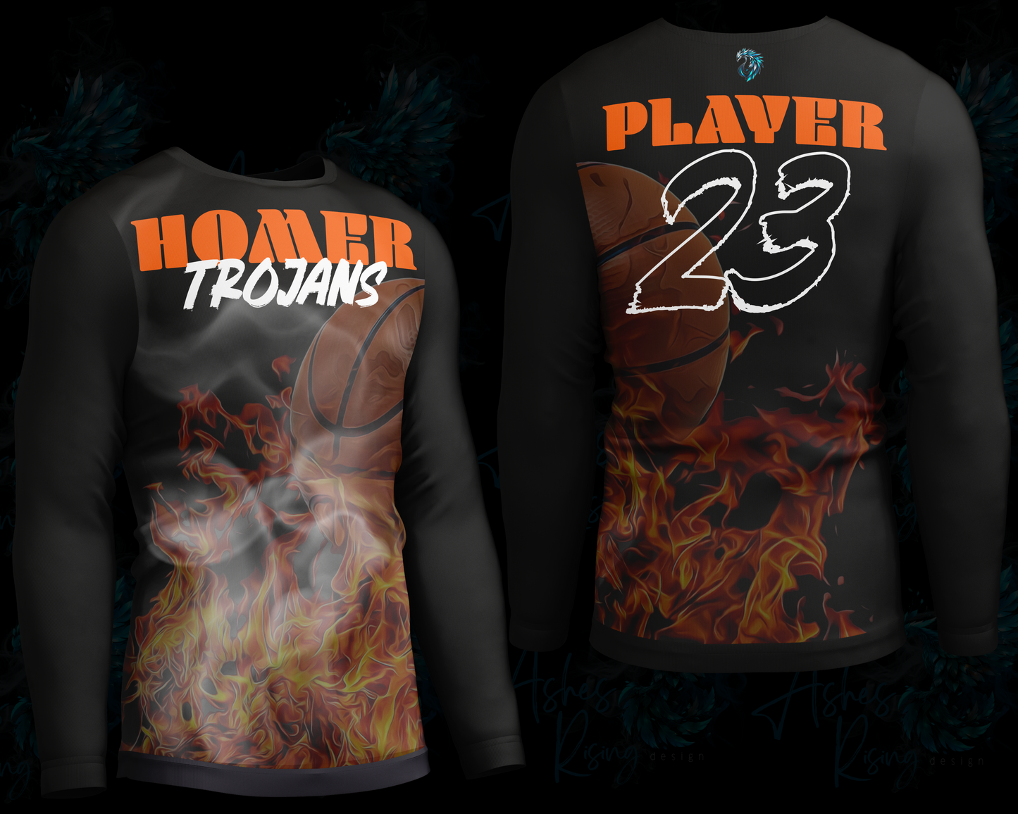 Homer Trojans Shirt - Basketball