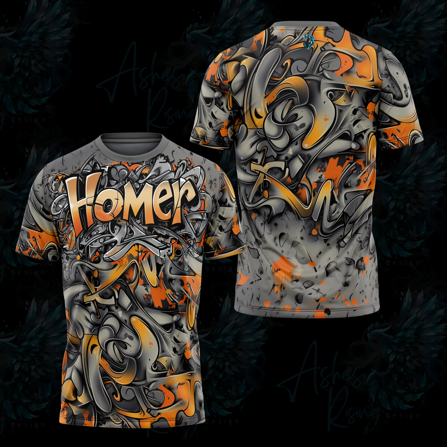 Homer Trojans Shirt  - Homer Graffiti