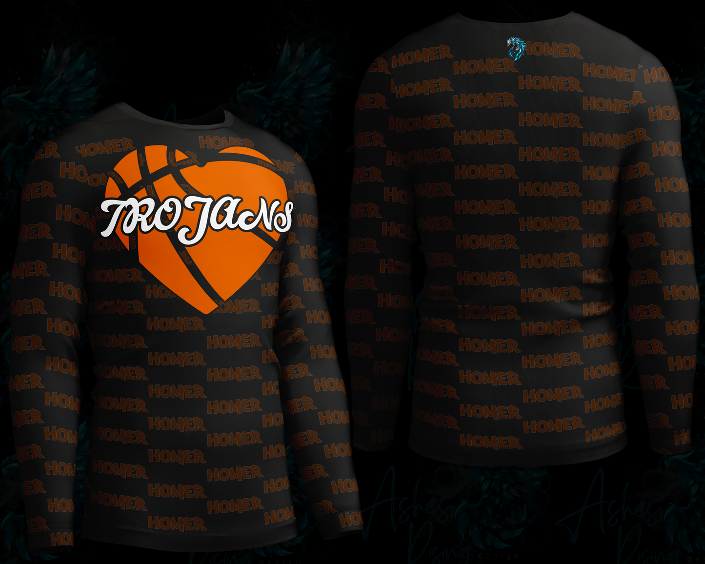 Homer Trojans Shirt - Basketball Love