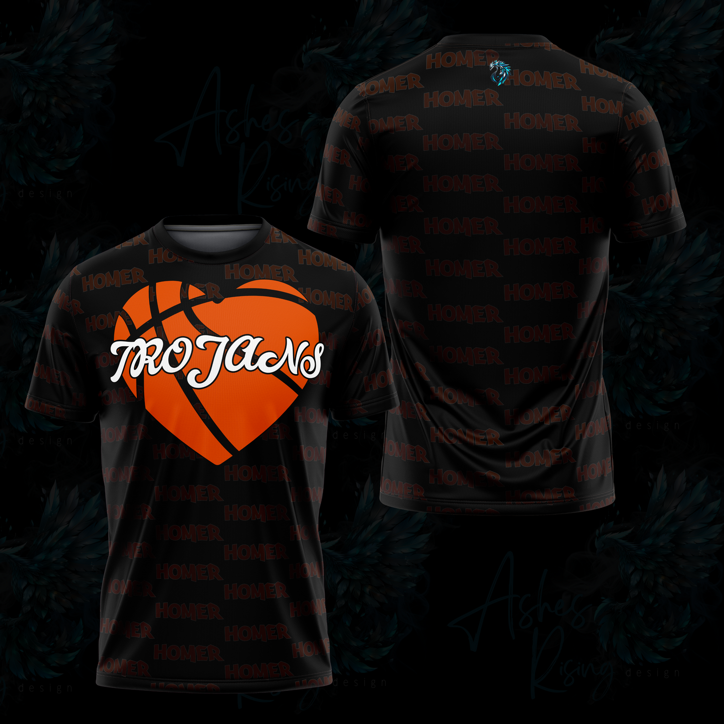 Homer Trojans Shirt - Basketball Love